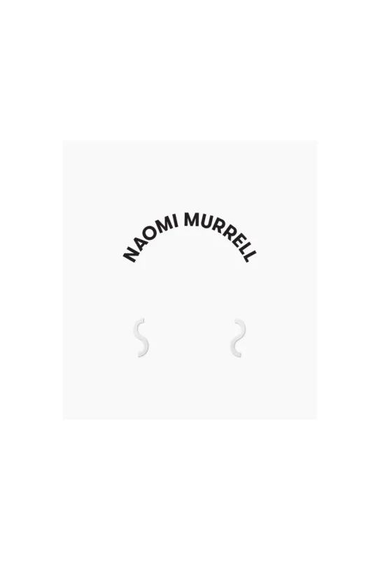 Ripple Studs, Sterling Silver sold by Naomi Murrell