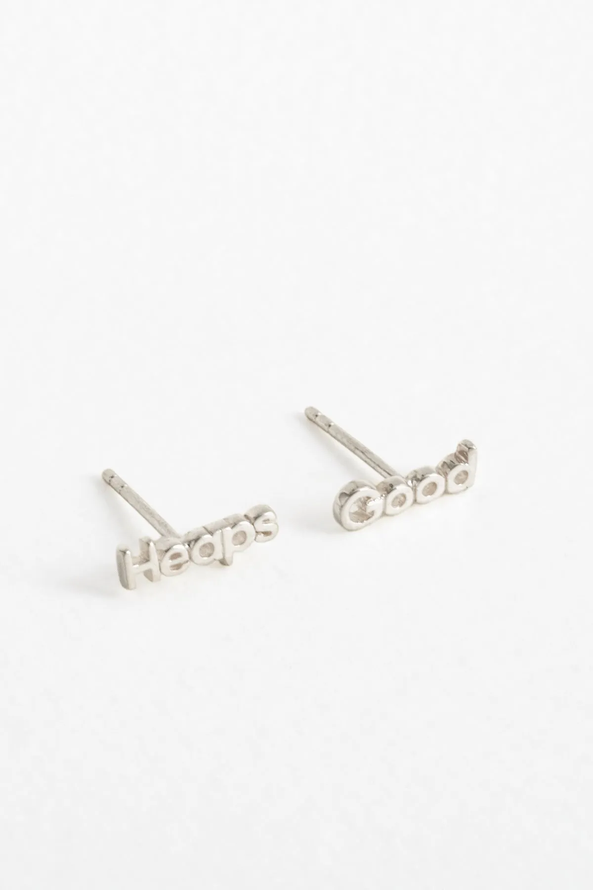 Heaps Good Studs, Sterling Silver sold by Naomi Murrell product image thumbnail 2