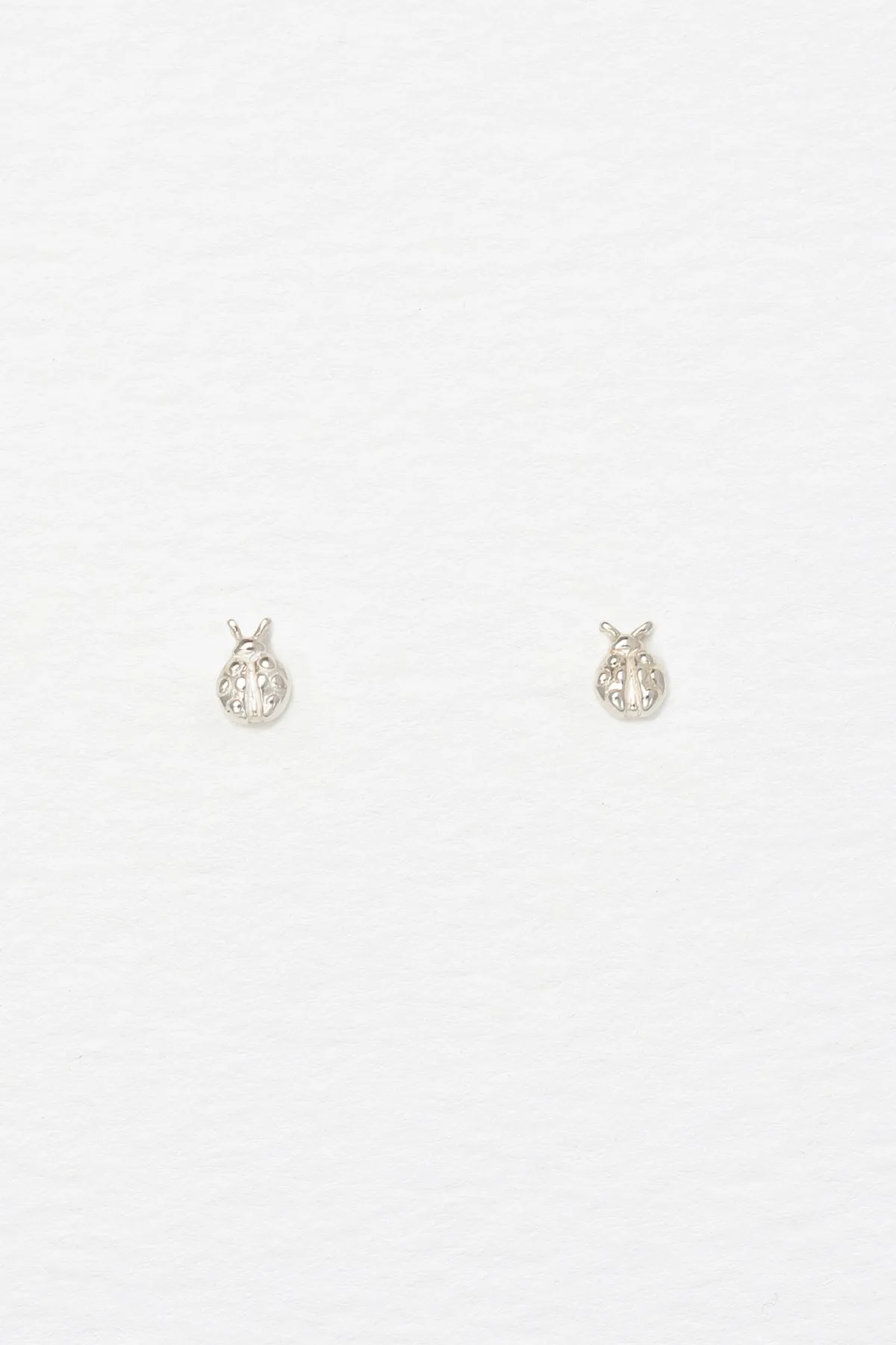 Ladybird Studs, Sterling Silver sold by Naomi Murrell product image thumbnail 5