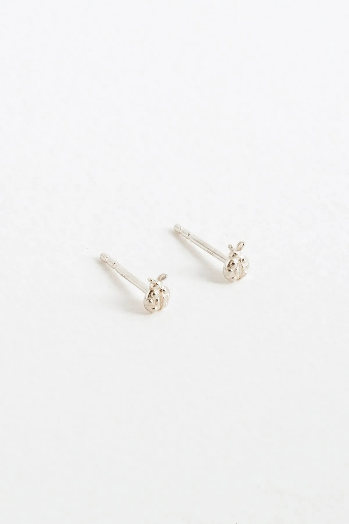 Ladybird Studs, Sterling Silver sold by Naomi Murrell
