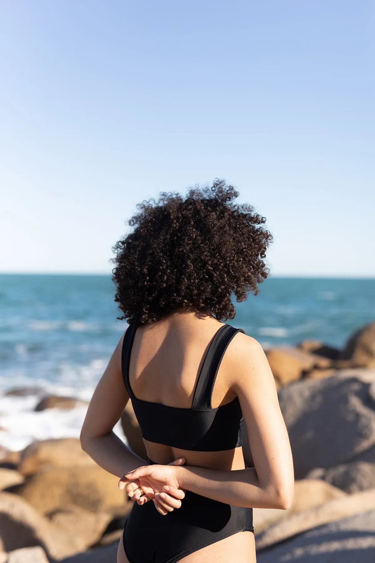 Crop Top, Licorice sold by Naomi Murrell product image thumbnail 2