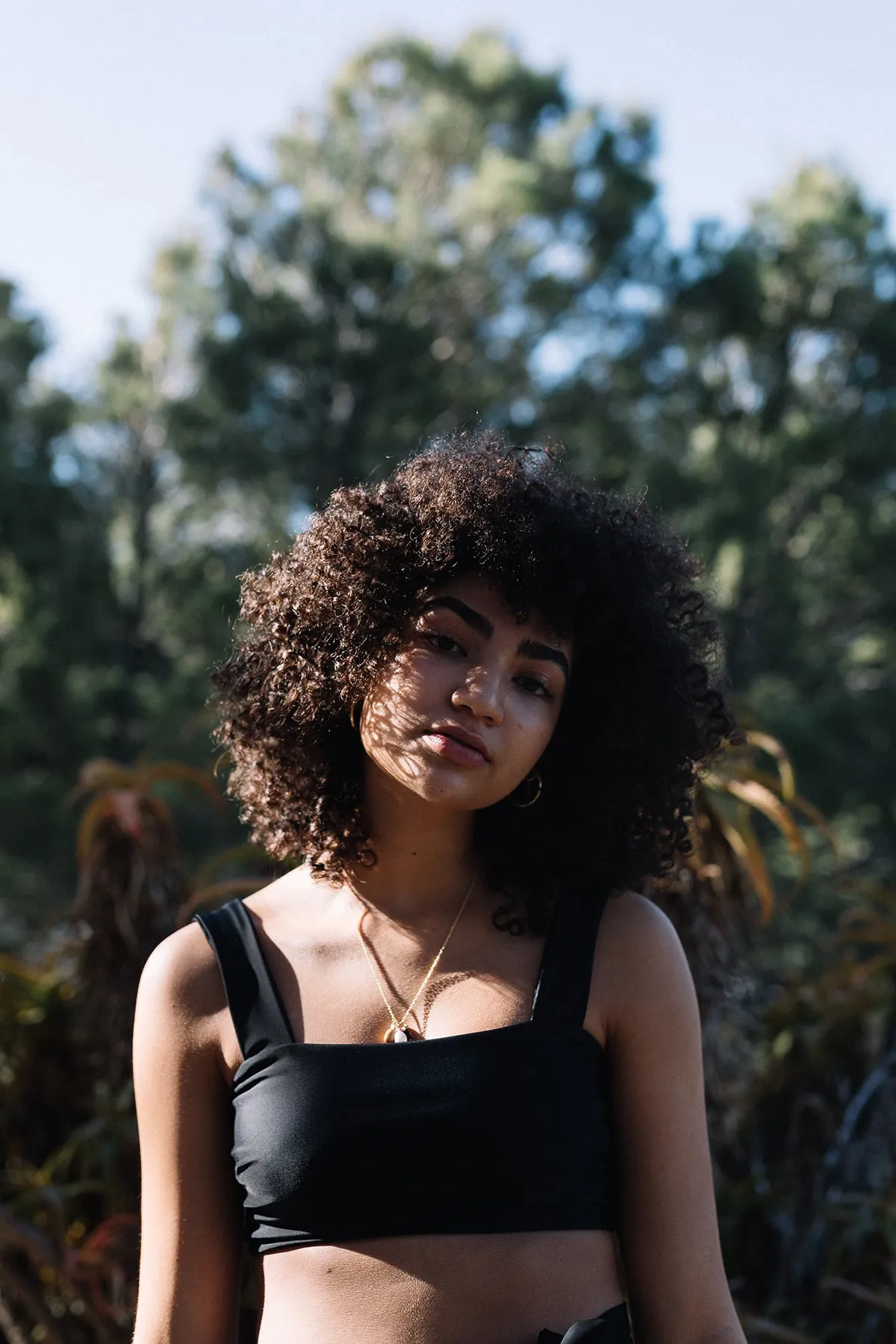 Crop Top, Licorice sold by Naomi Murrell