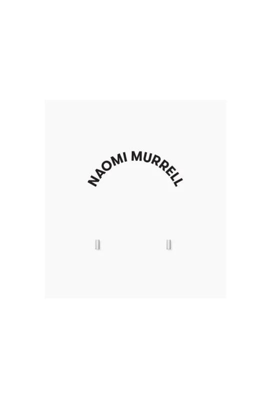 Tiny Bar Studs, Sterling Silver sold by Naomi Murrell