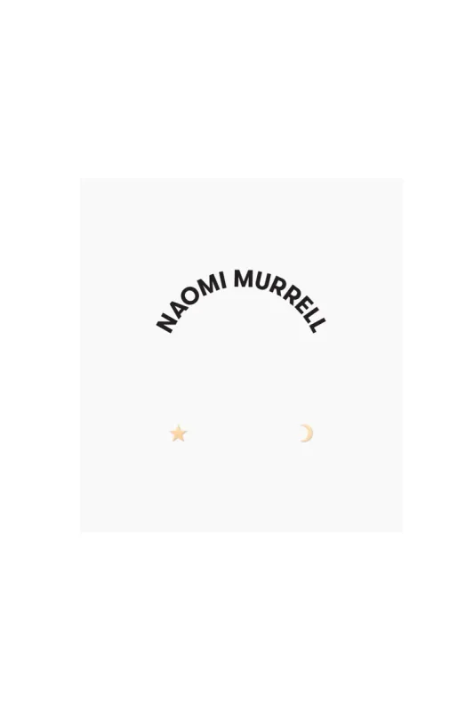 Tiny Celestial Studs, Gold Vermeil sold by Naomi Murrell