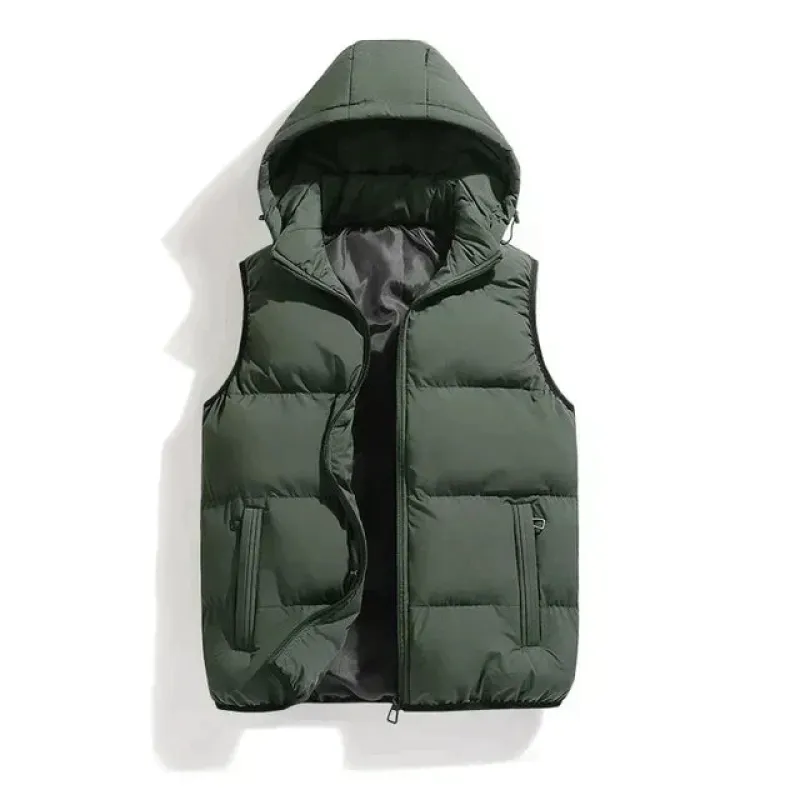 Men's Gilet - Hooded with Quilted Design sold by Elvoria London