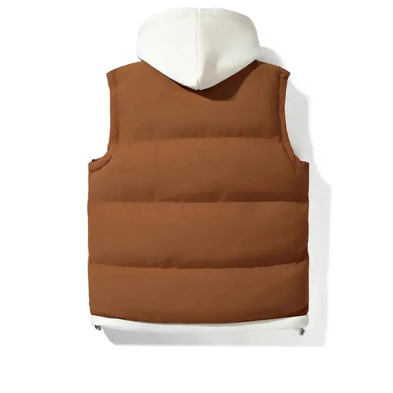 Men's Gilet - Hooded with Padded Design sold by Elvoria London product image thumbnail 2