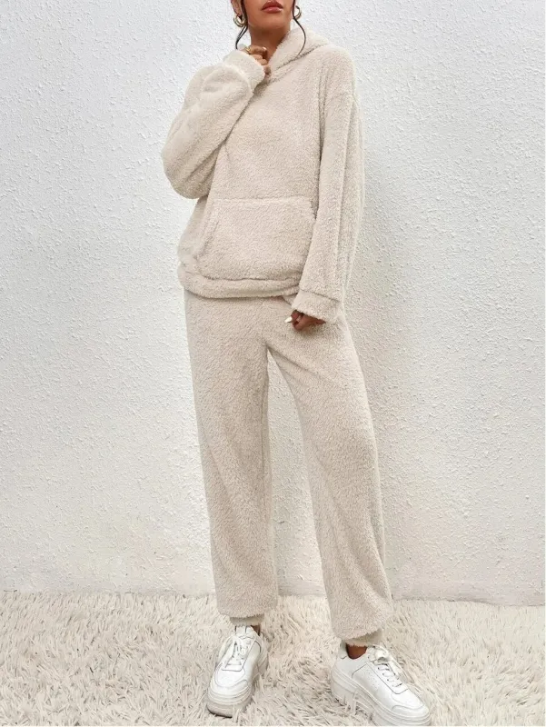 Women's Loungewear Set - with Pullover Hoodie & Joggers sold by Elvoria London