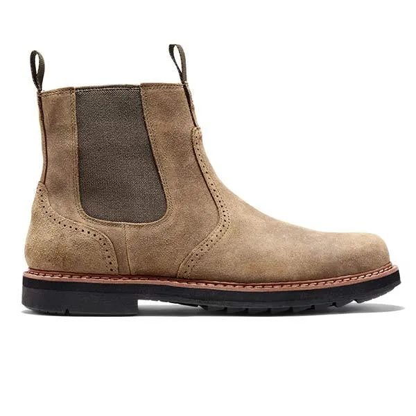 Men's Chelsea Boots - Ankle Slip-On with Pull Tabs sold by Elvoria London product image thumbnail 4