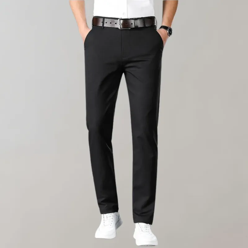Men's Slim Fit Work Trousers - Stretch & Lightweight sold by Elvoria London
