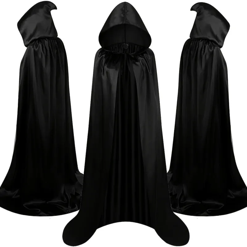 Unisex Halloween Costume Cloak - Full Length & Hooded sold by Elvoria London
