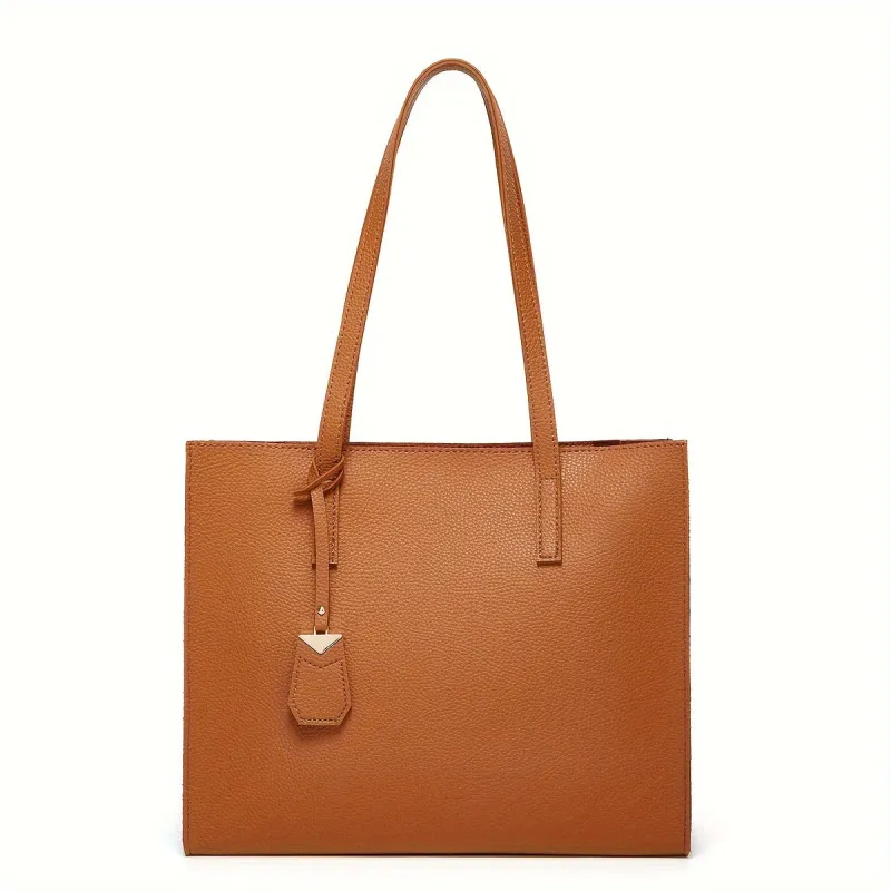 Women's Leather Tote Bag - Elegant & Stylish sold by Elvoria London