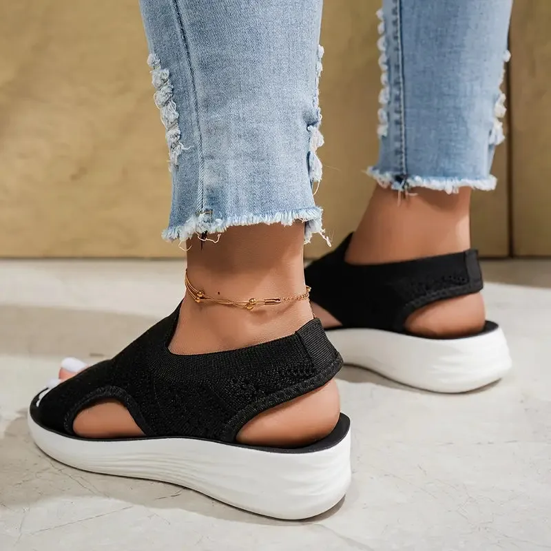 Breathable Orthopaedic Slip-On Sandals for Women sold by Elvoria London product image thumbnail 2