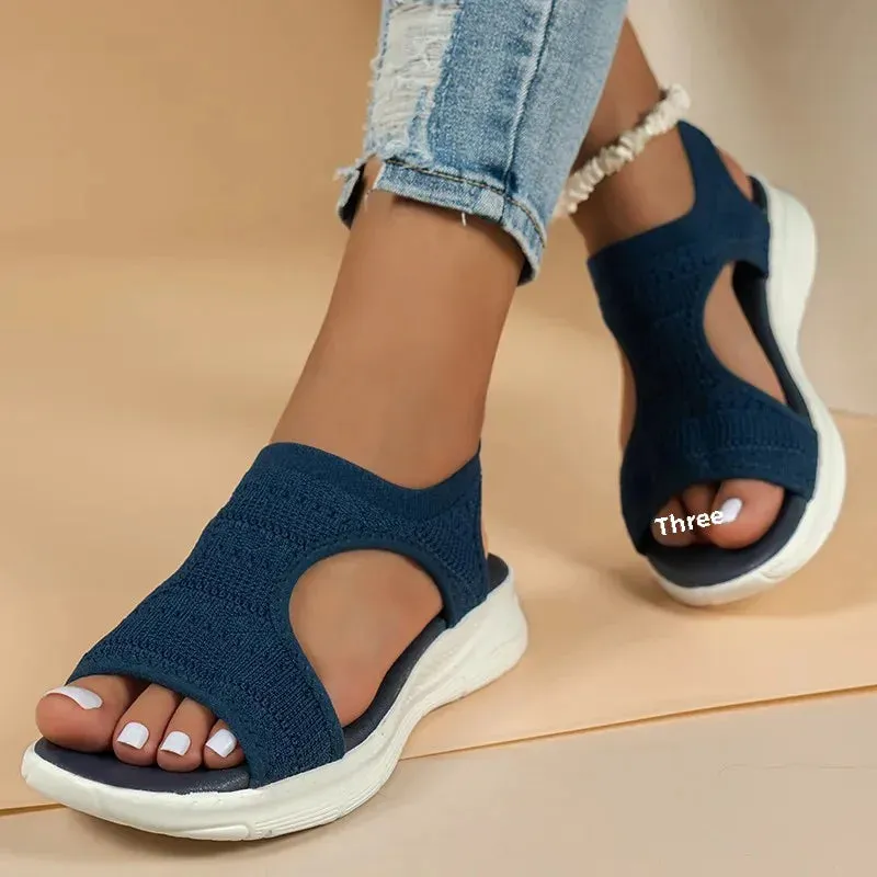 Breathable Orthopaedic Slip-On Sandals for Women sold by Elvoria London product image thumbnail 5