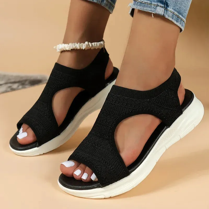 Breathable Orthopaedic Slip-On Sandals for Women sold by Elvoria London product image thumbnail 3