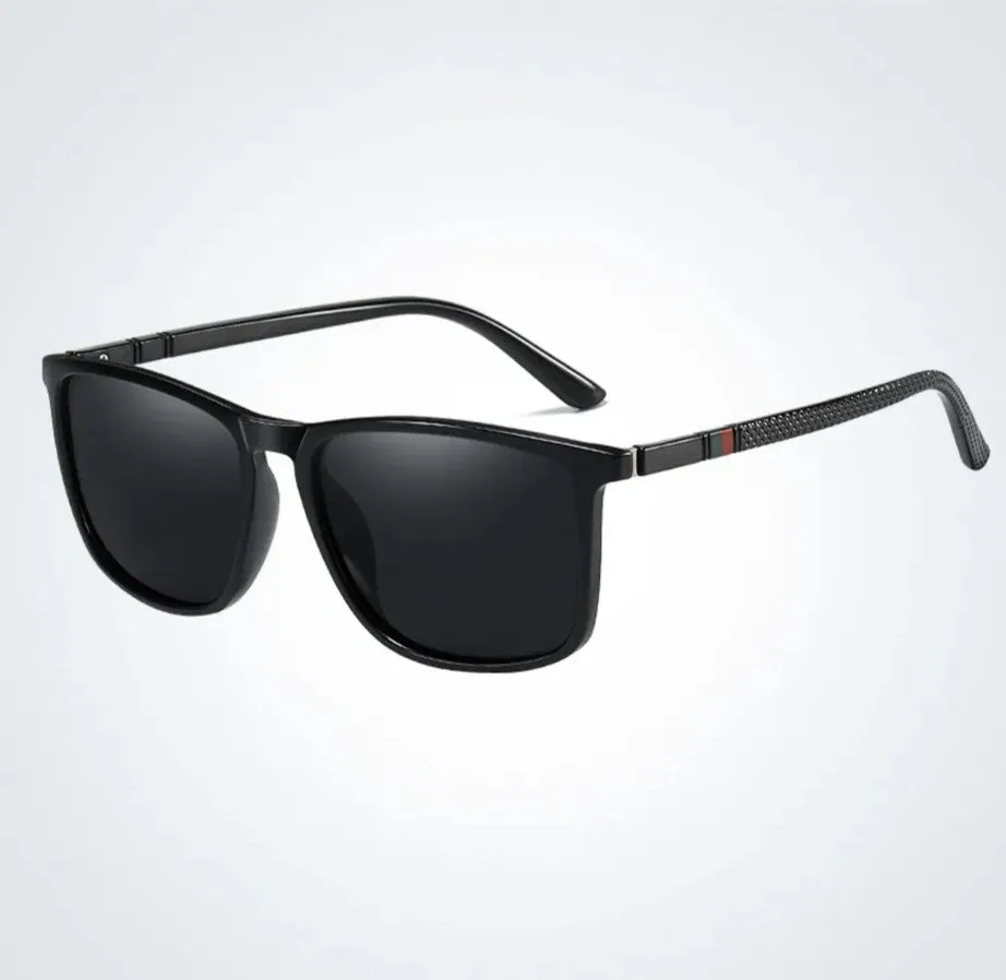 Luxury Polarized Square UV400 Sunglasses for Men sold by Elvoria London product image thumbnail 2