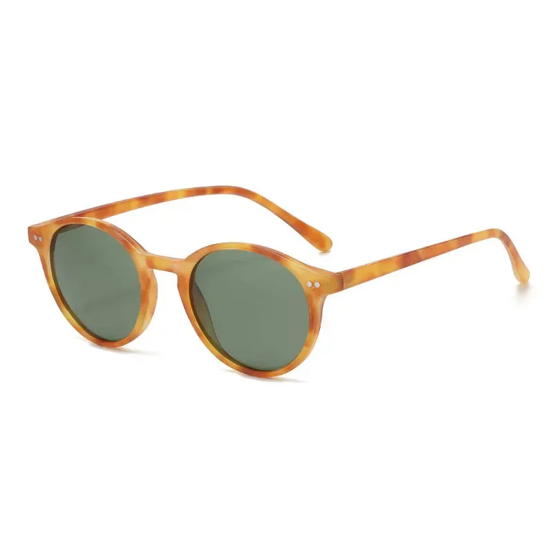 Retro Round UV400 Sunglasses for Men and Women sold by Elvoria London product image thumbnail 4