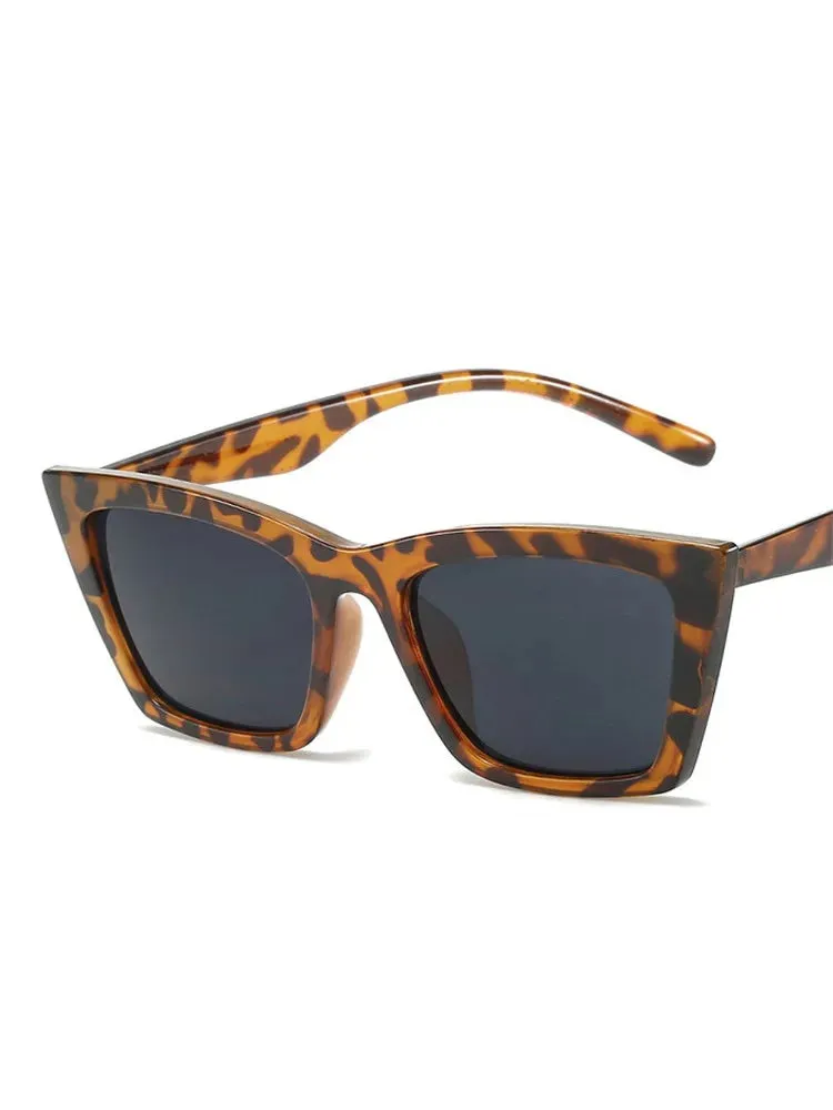 Vintage Square Cat Eye UV400 Sunglasses for Women sold by Elvoria London product image thumbnail 3
