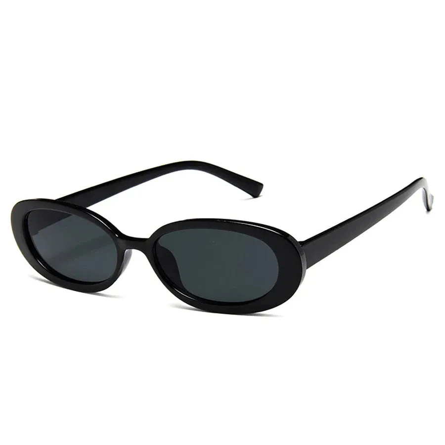 Vintage Oval UV400 Sunglasses for Women sold by Elvoria London product image thumbnail 4