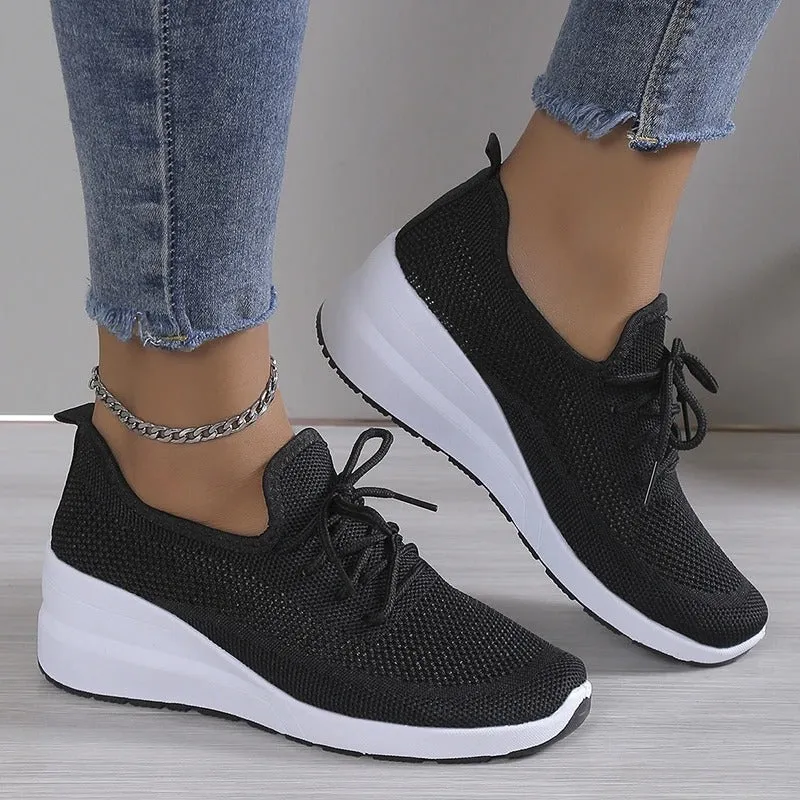 Comfortable and Breathable Mesh Slip-On Sneakers for Women sold by Elvoria London product image thumbnail 5