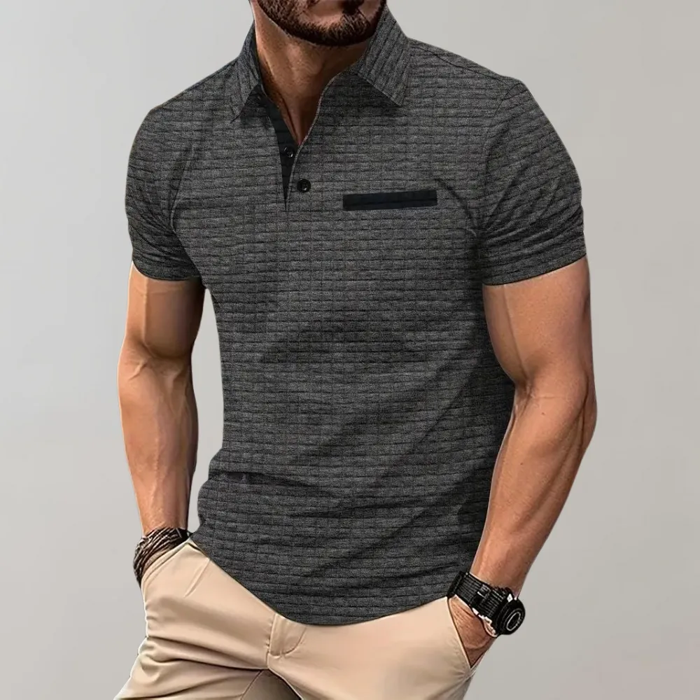 Modern and Refined Polo Shirt for Men sold by Elvoria London product image thumbnail 4