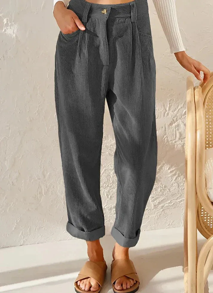 Stylish and Relaxed Trousers for Women sold by Elvoria London product image thumbnail 3