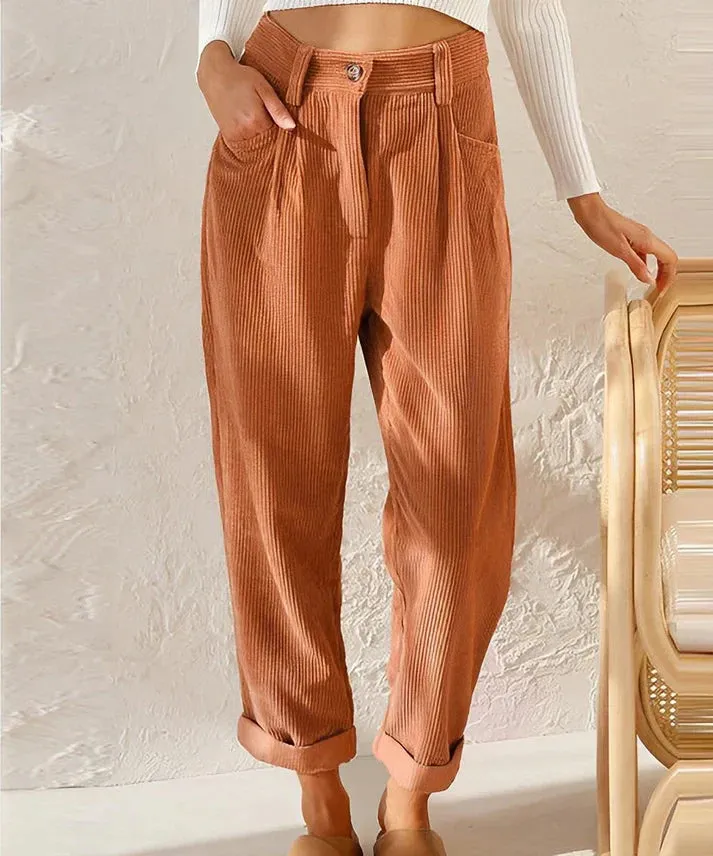 Stylish and Relaxed Trousers for Women sold by Elvoria London