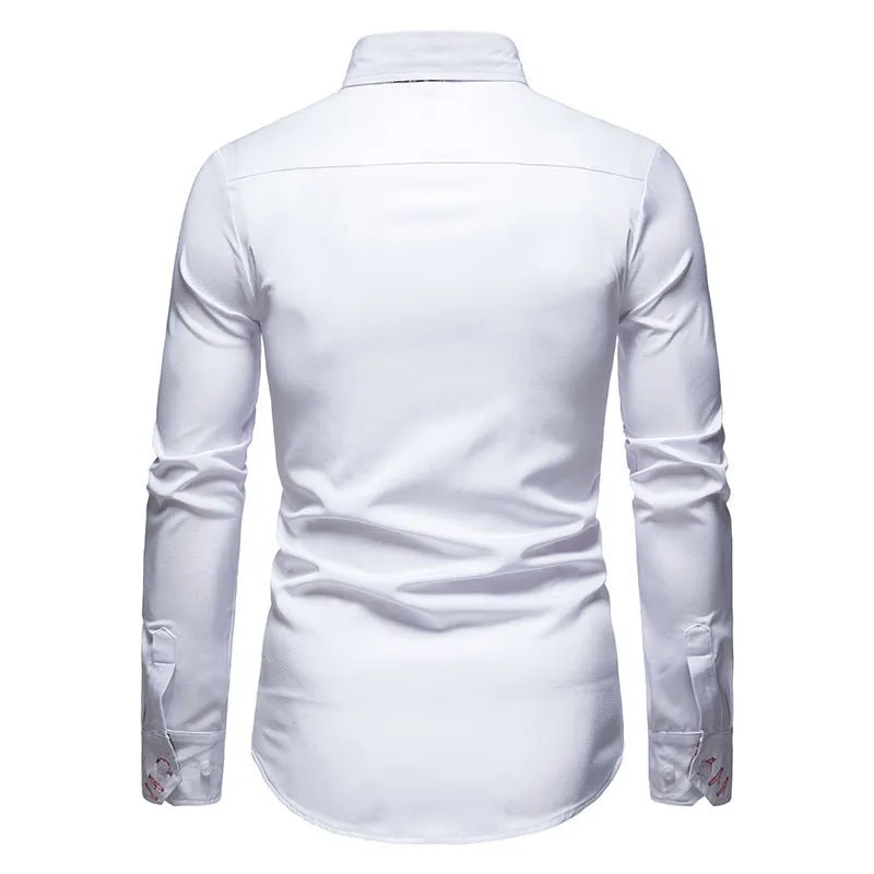 Stylish and Modern Long Sleeve Shirt for Men sold by Elvoria London product image thumbnail 2
