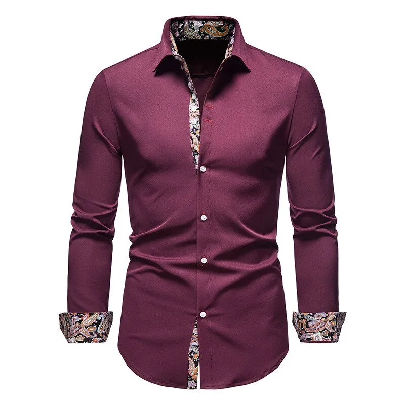 Stylish and Modern Long Sleeve Shirt for Men sold by Elvoria London product image thumbnail 4