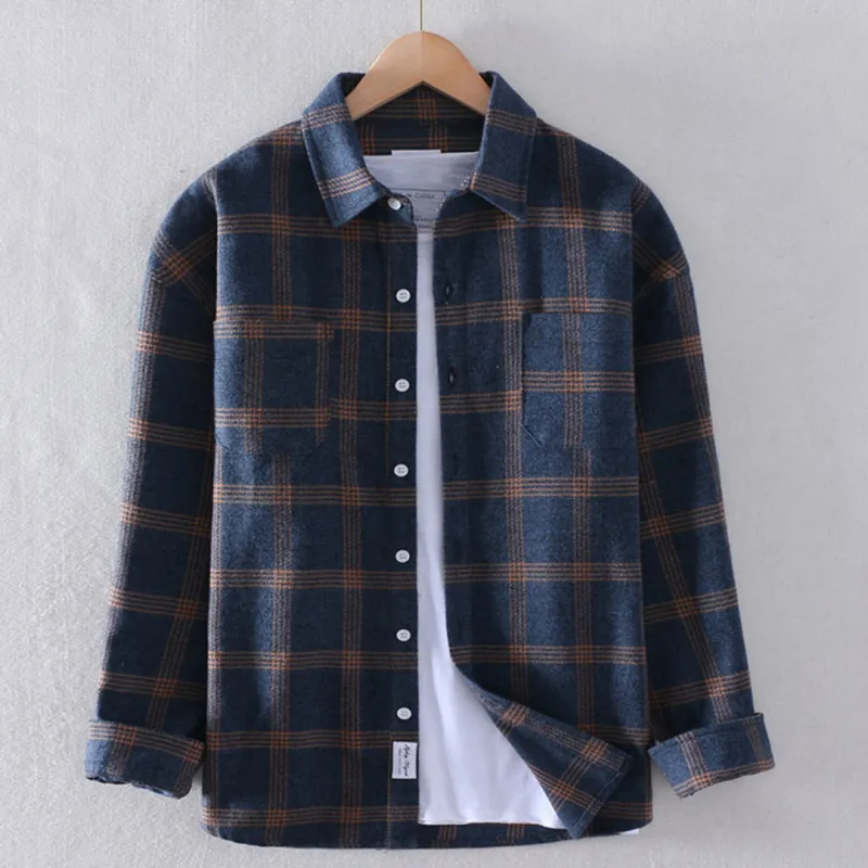 Casual and Stylish Plaid Shirt for Men sold by Elvoria London