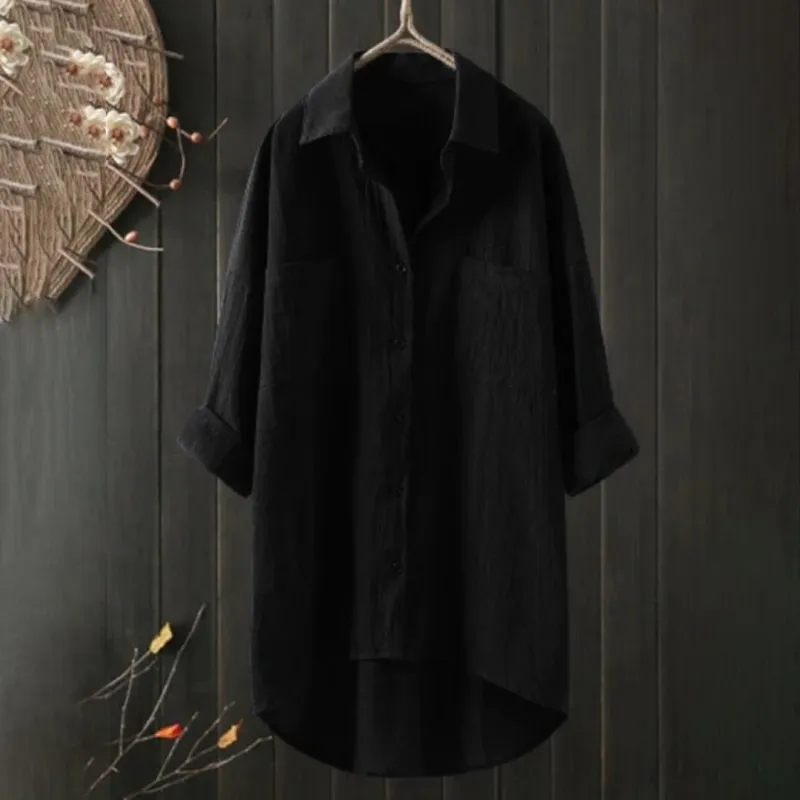 Elegant and Stylish Long Blouse for Women made by Elvoria London