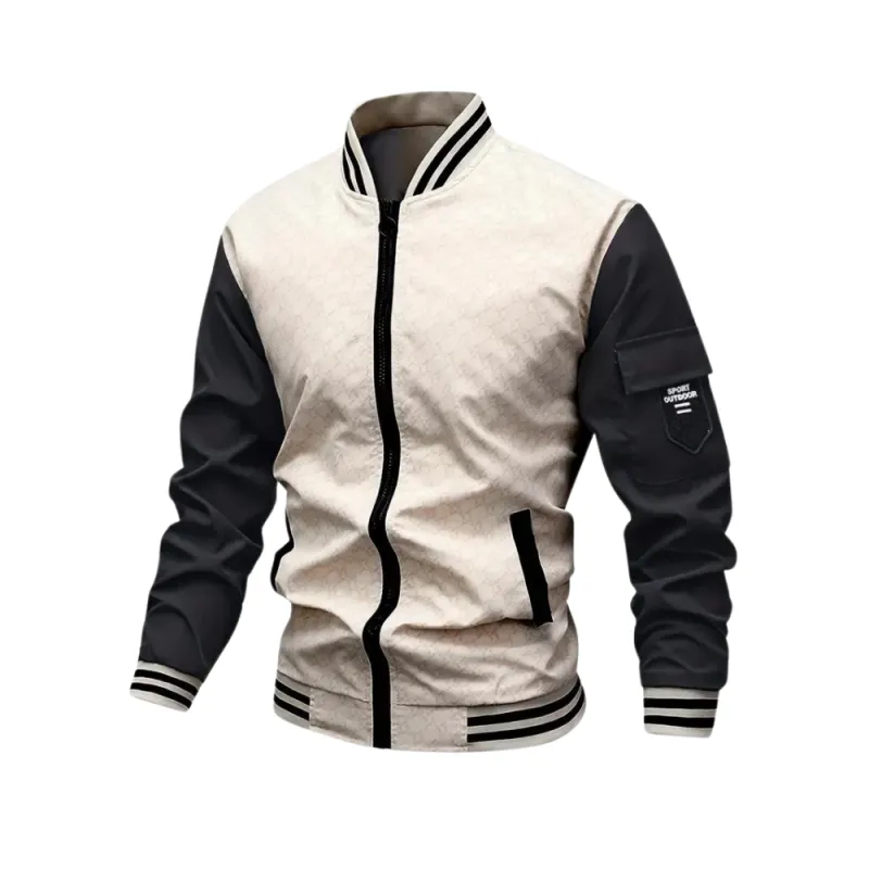Casual and Trendy Bomber Jacket for Men sold by Elvoria London