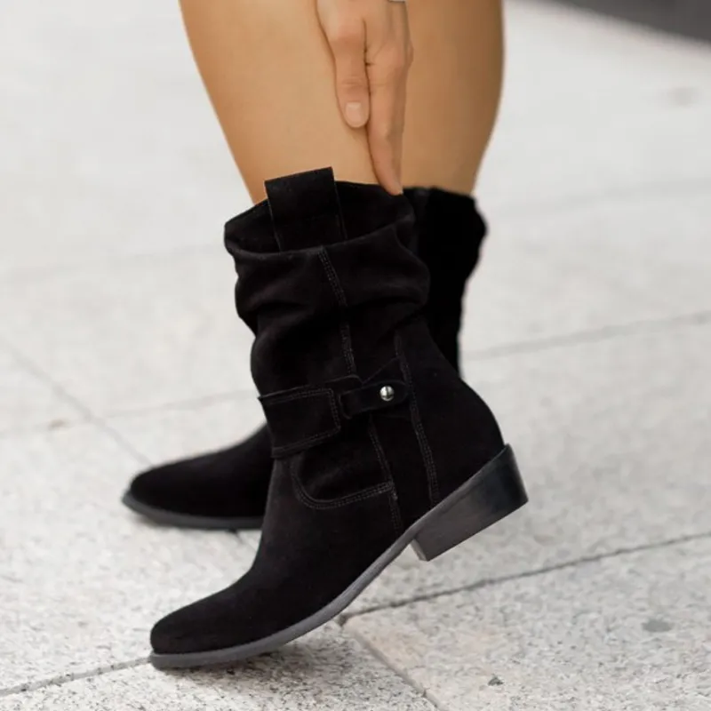 Elegant and Chic Zip Boots for Women sold by Elvoria London