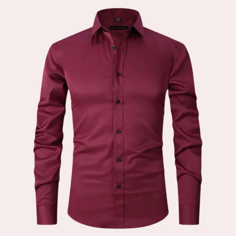 Classic and Casual Long-Sleeve Shirt for Men sold by Elvoria London