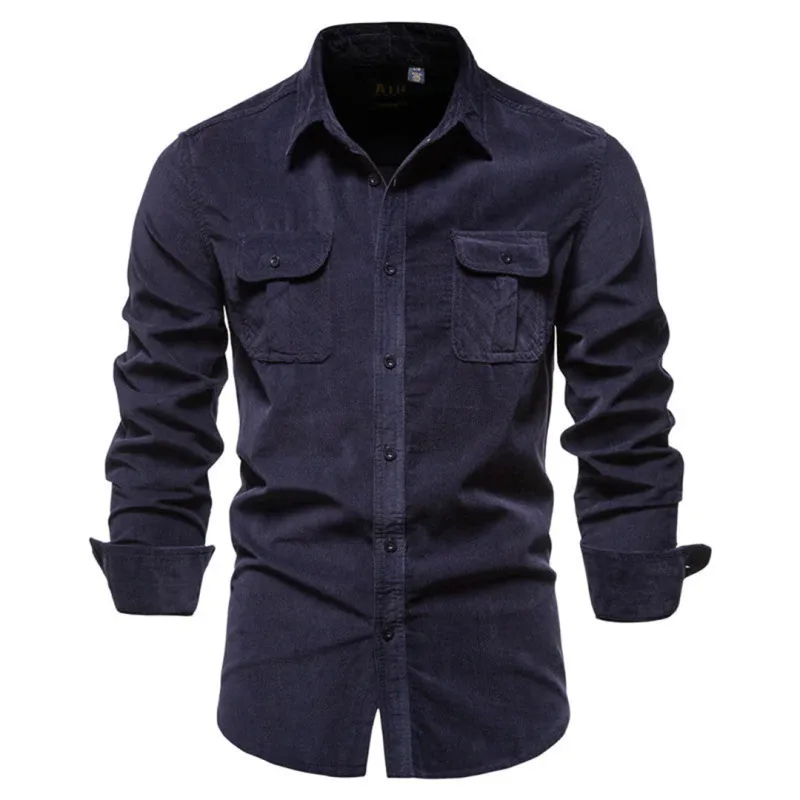 Smart and Casual Long-Sleeve Shirt for Men sold by Elvoria London