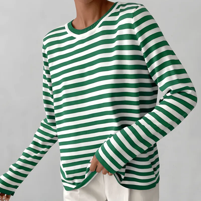 Stylish and Chic Striped Sweater for Women sold by Elvoria London product image thumbnail 2