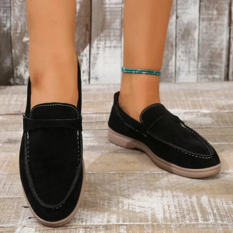 Classic and Casual Slip On Loafers for Women sold by Elvoria London product image thumbnail 2