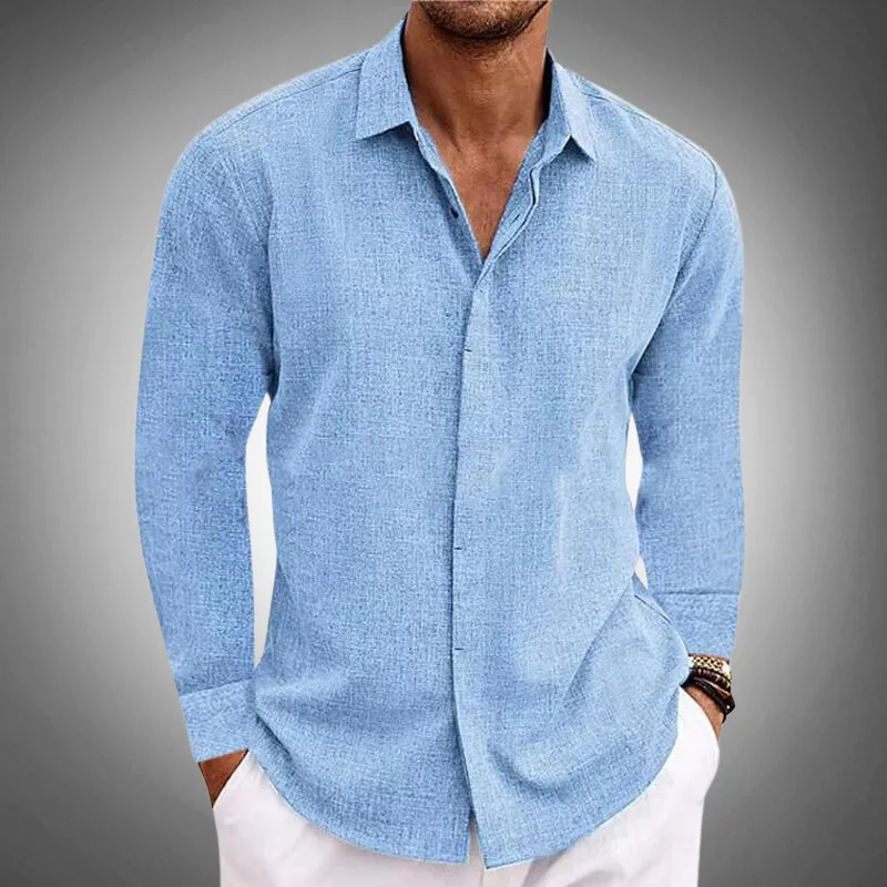 Classic and Casual Long Sleeve Shirt for Men sold by Elvoria London