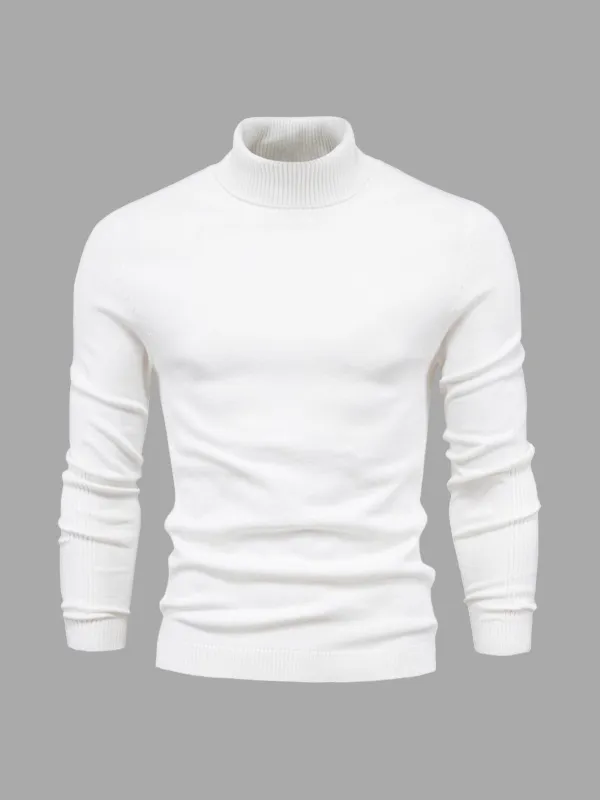 Stylish Turtleneck Sweater for Men sold by Elvoria London