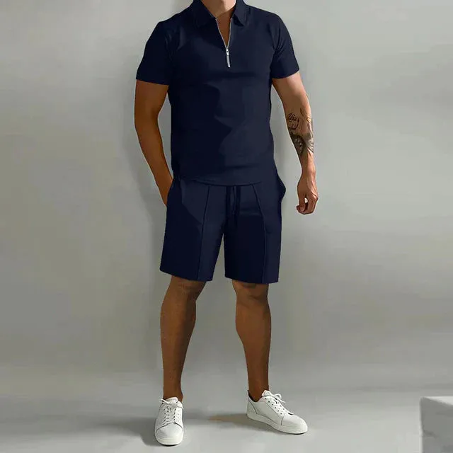 Stylish Polo and Shorts Two-Piece Set for Men | Finn sold by Elvoria London product image thumbnail 5