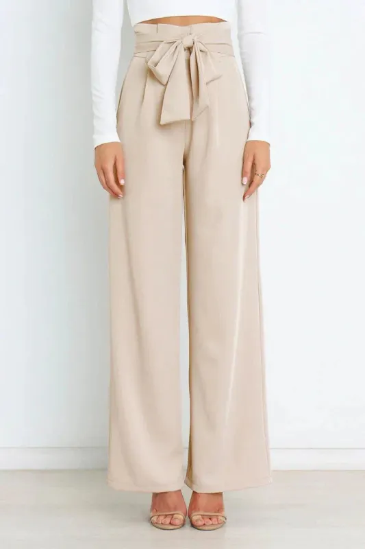Stylish and Comfortable Wide Trousers for Women | Aaliyah made by Elvoria London