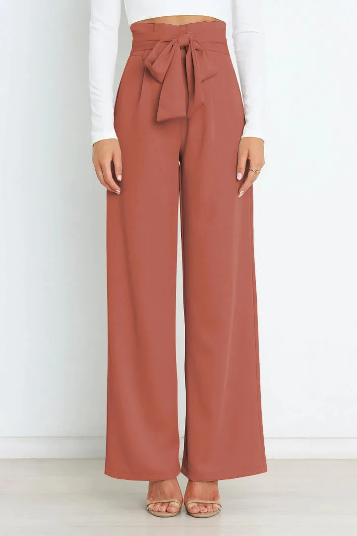 Stylish and Comfortable Wide Trousers for Women | Aaliyah sold by Elvoria London product image thumbnail 2