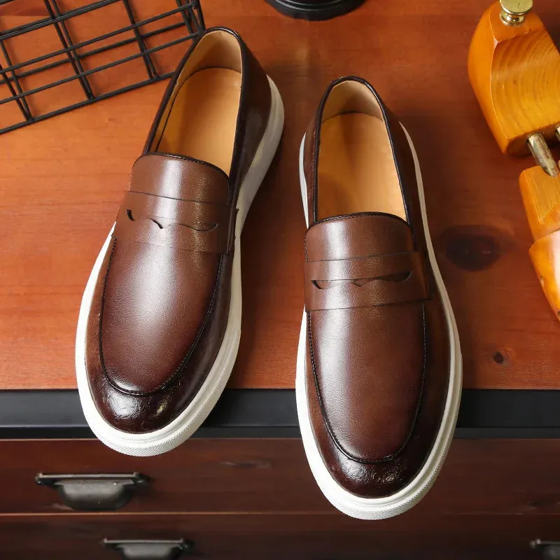 Stylish Penny Loafers for Men | Jericho sold by Elvoria London product image thumbnail 5