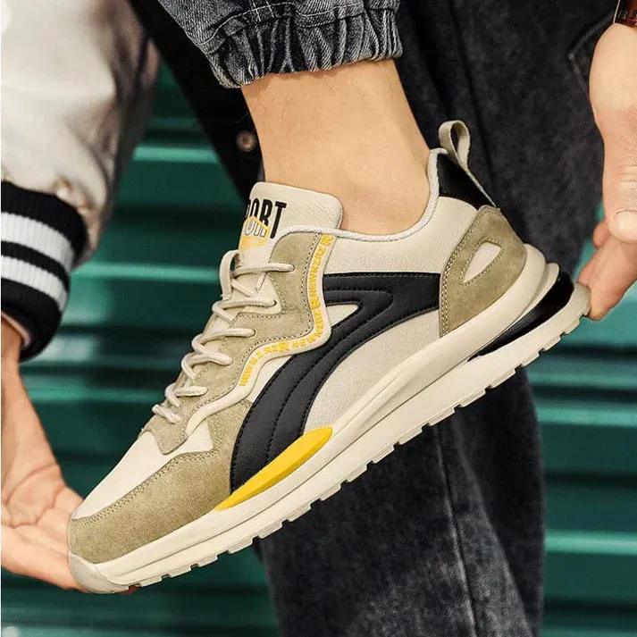 Men’s Trainers – Lace-Up with Breathable Design sold by Elvoria London product image thumbnail 4