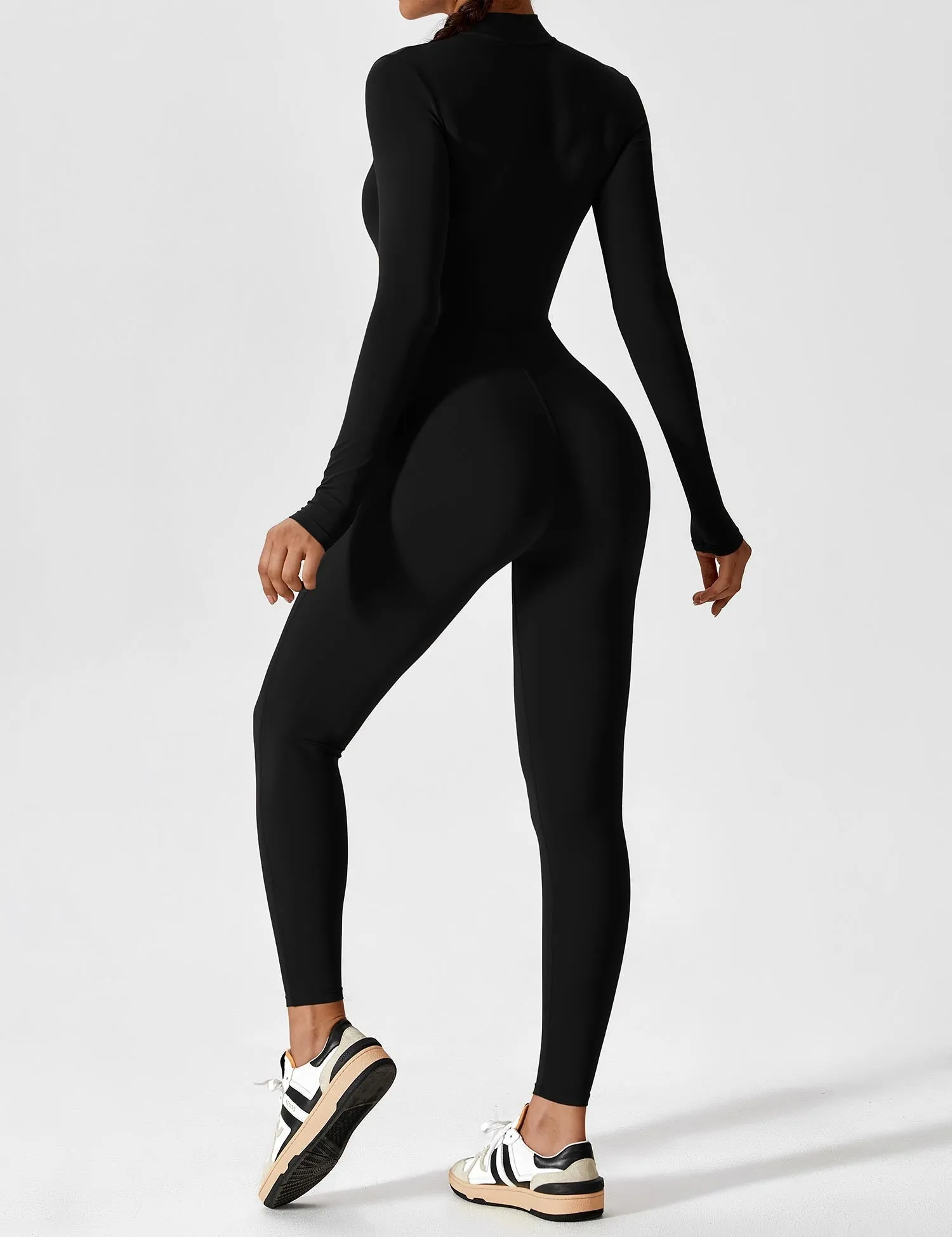 Willow - Stylish Long-Sleeve Jumpsuit for Women sold by Elvoria London product image thumbnail 2