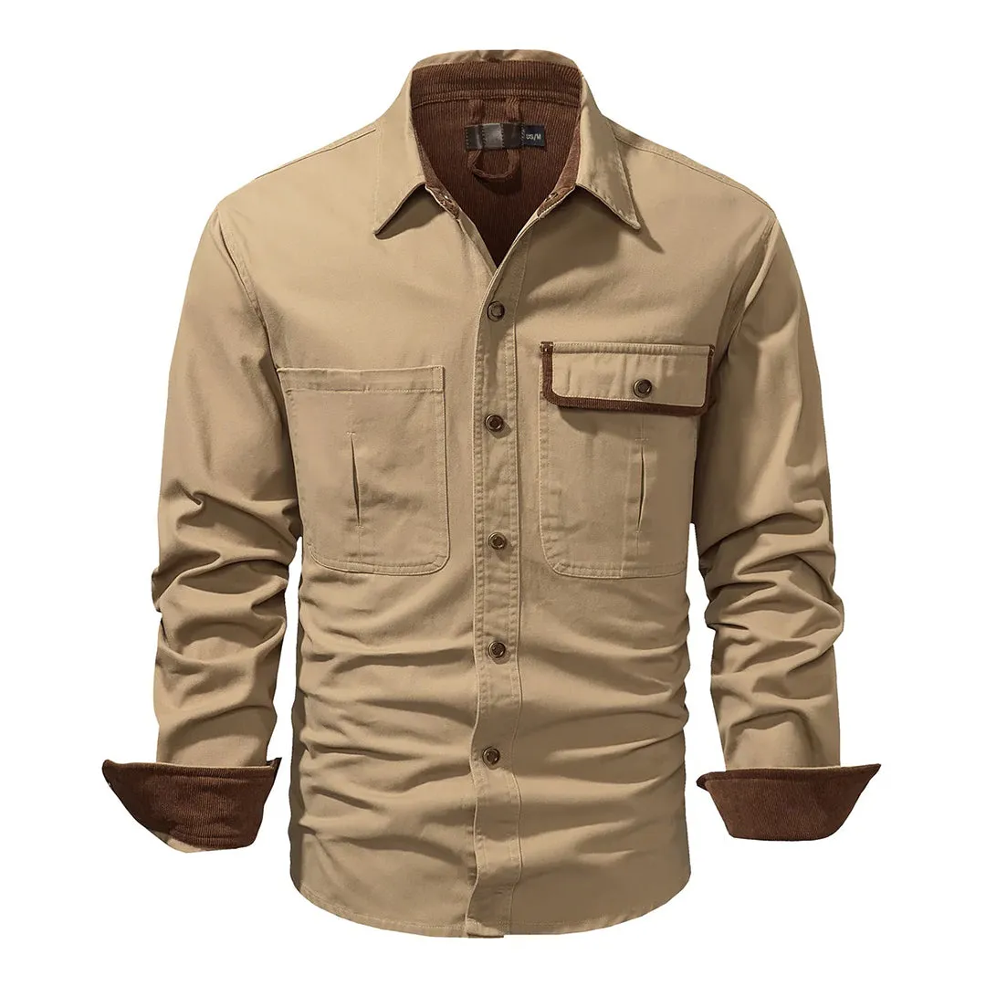 Marcus - Trendy Casual Shirt for Men sold by Elvoria London product image thumbnail 4