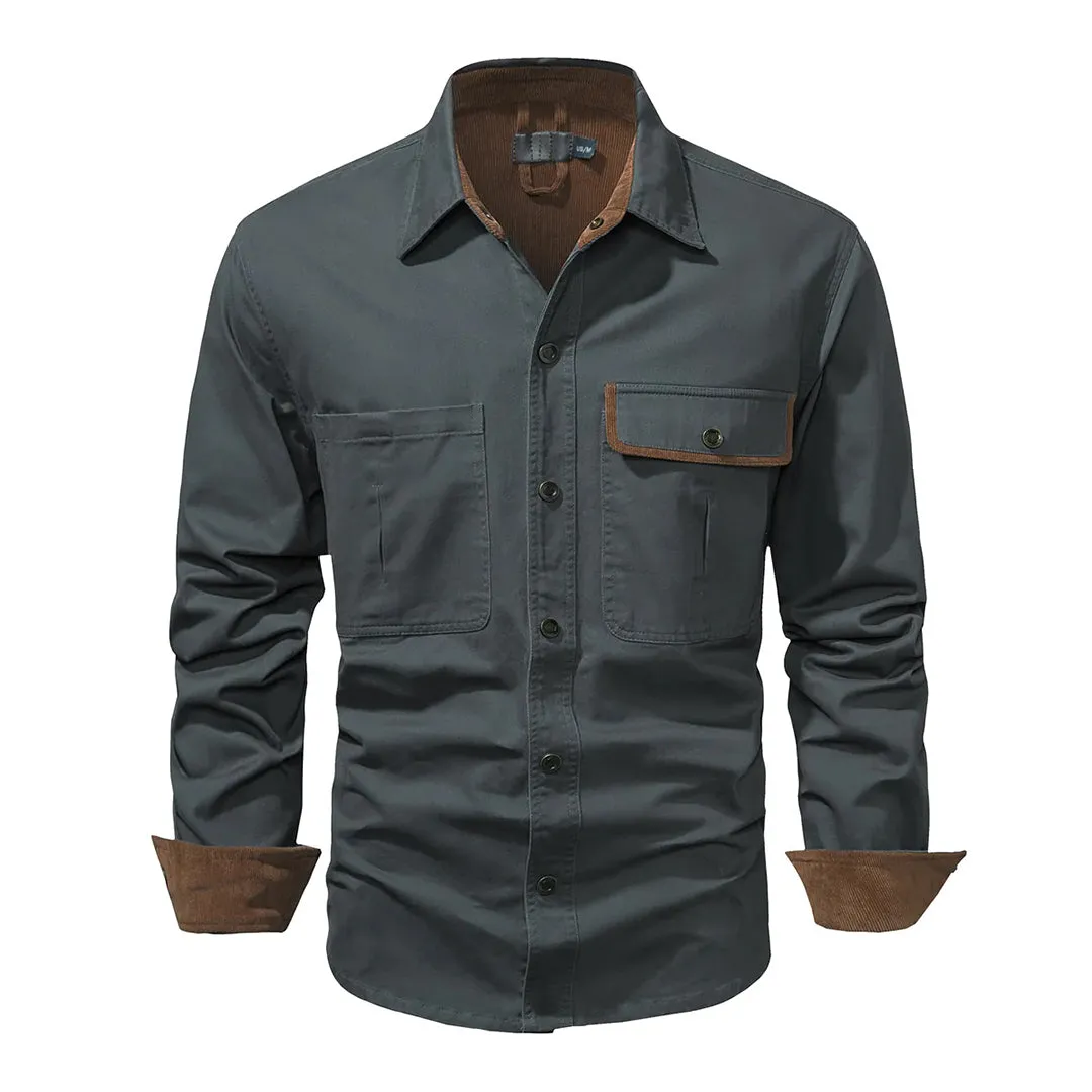 Marcus - Trendy Casual Shirt for Men sold by Elvoria London product image thumbnail 3