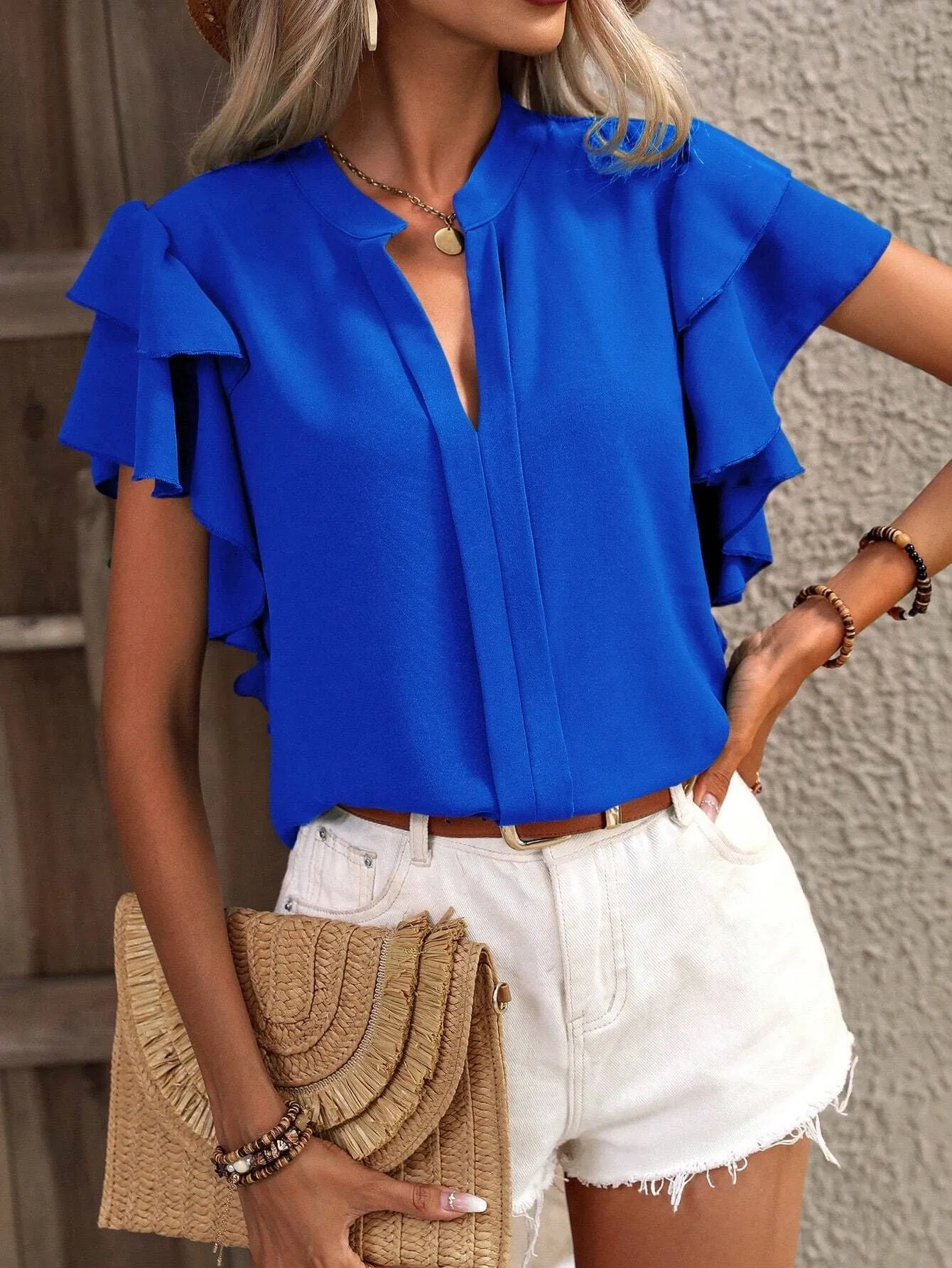 Isla - Elegant Sleeveless Blouse for Women sold by Elvoria London product image thumbnail 4