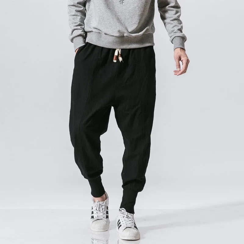Men's Harem Joggers - Stylish Baggy Fit sold by Elvoria London