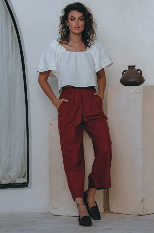 Delhi Linen Pants by Bali Lane sold by Deluxxie
