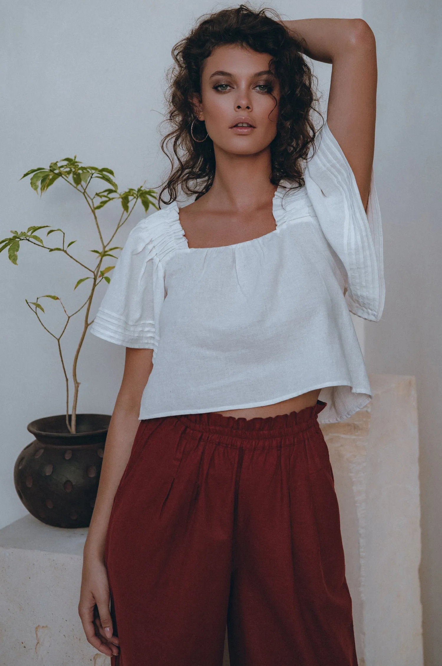 Delhi Linen Pants by Bali Lane sold by Deluxxie product image thumbnail 2